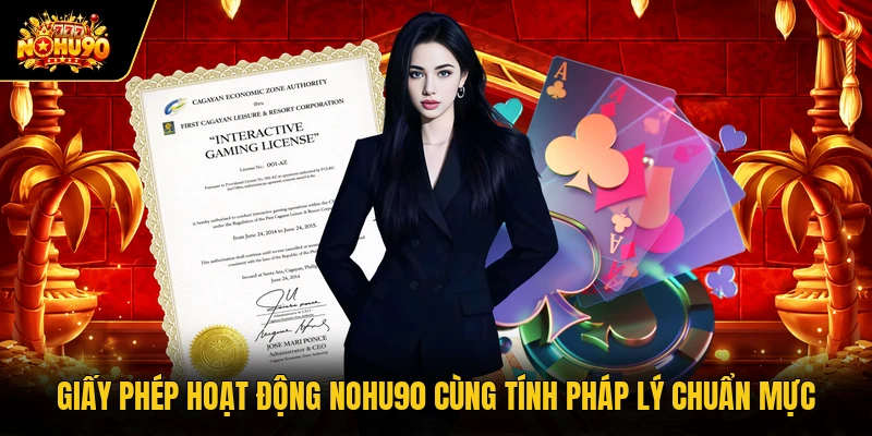 Giấy Phép Hoạt Động Nohu90 Cùng Tính Pháp Lý Chuẩn Mực Giấy Phép Hoạt Động Nohu90 Cùng Tính Pháp Lý Chuẩn Mực