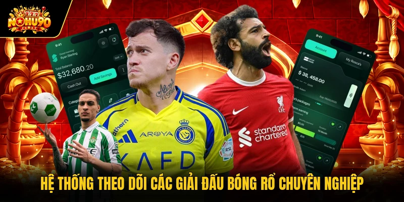 Hệ thống theo dõi các giải đấu bóng rổ chuyên nghiệp